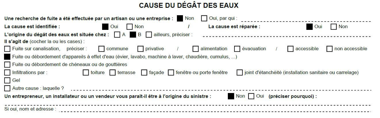 FAQ_Comment remplir les informations sur la cause du dégât des eaux_WATIO